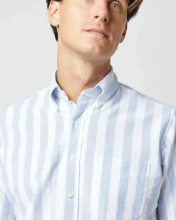 Short-Sleeved Button-Down Sport Shirt^Sid Mashburn Fashion