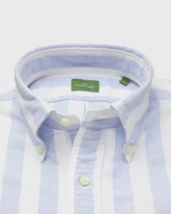 Short-Sleeved Button-Down Sport Shirt^Sid Mashburn Fashion