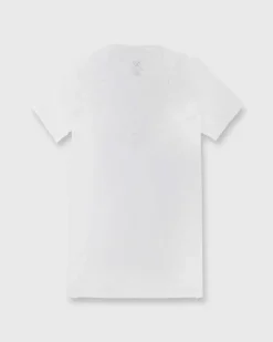 Short-Sleeved Deep-V Tee^Ann Mashburn Clearance