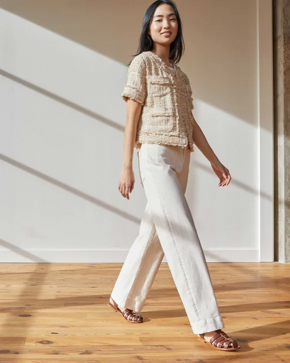 Short-Sleeved Kiki Jacket^Ann Mashburn Outlet