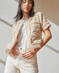 Short-Sleeved Kiki Jacket^Ann Mashburn Outlet