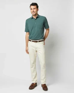 Short-Sleeved Polo^Sid Mashburn Shop