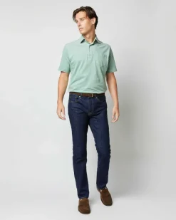 Short-Sleeved Polo^Sid Mashburn Shop