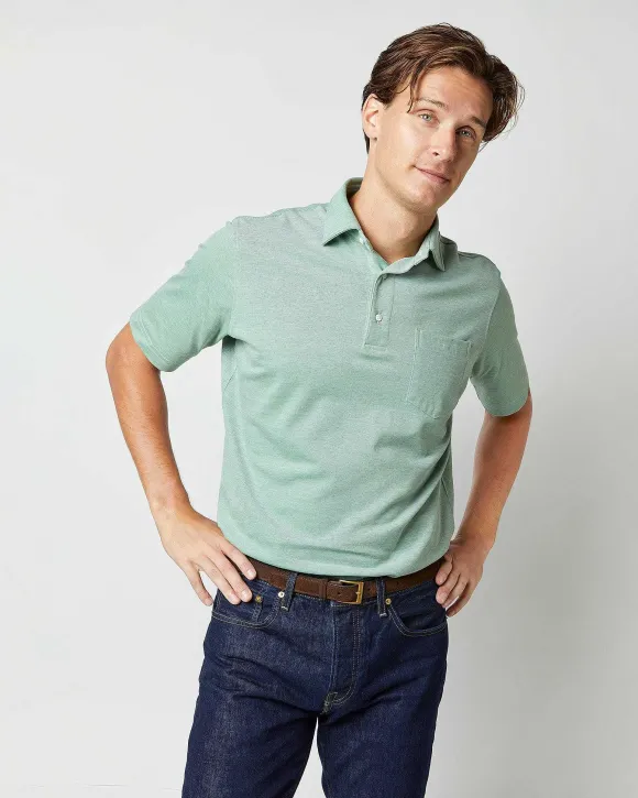 Short-Sleeved Polo^Sid Mashburn Shop