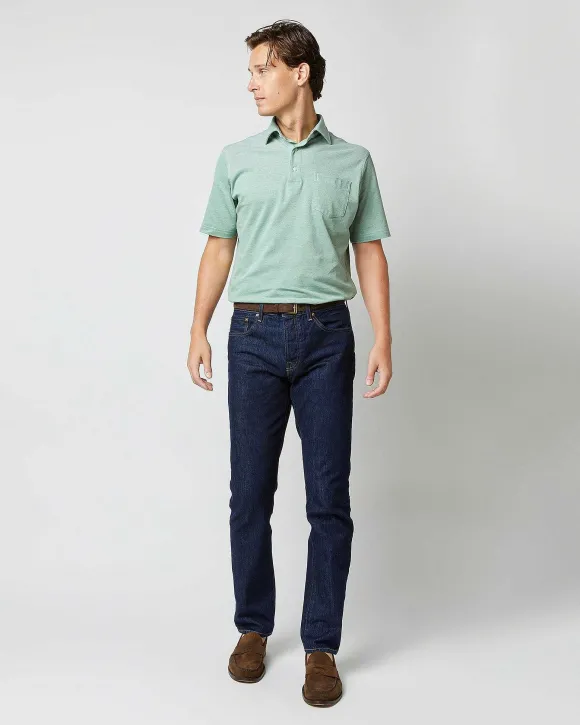 Short-Sleeved Polo^Sid Mashburn Shop