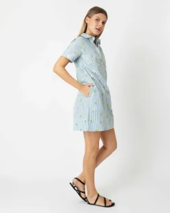 Short-Sleeved Popover Dress^Ann Mashburn Cheap