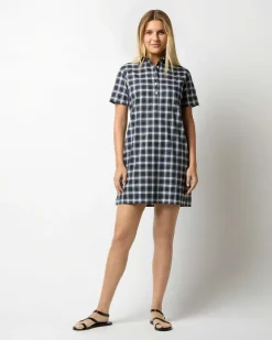 Short-Sleeved Popover Dress^Ann Mashburn Fashion