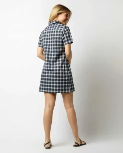 Short-Sleeved Popover Dress^Ann Mashburn Fashion