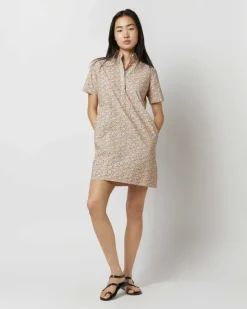 Short-Sleeved Popover Dress^Ann Mashburn New
