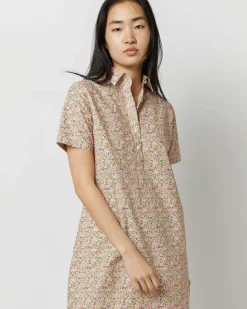 Short-Sleeved Popover Dress^Ann Mashburn New