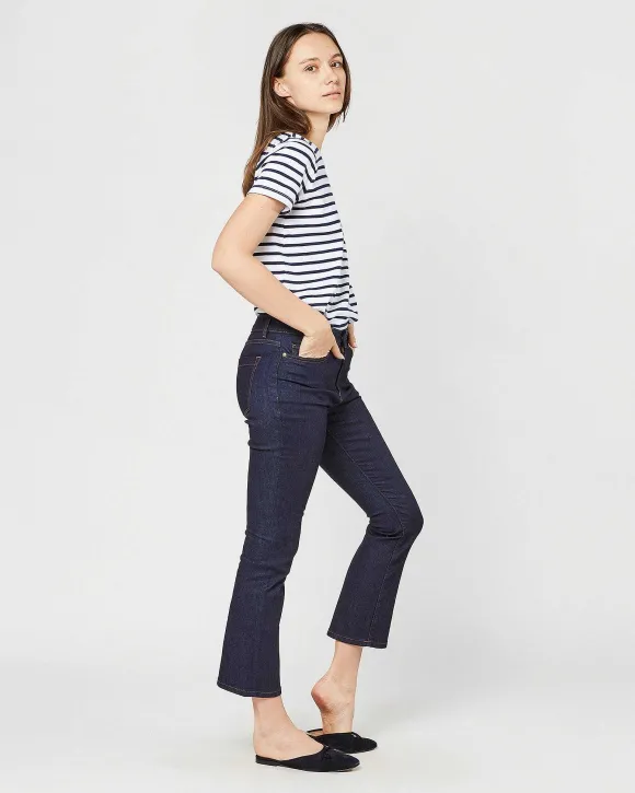 Short-Sleeved Relaxed Tee^Ann Mashburn Sale