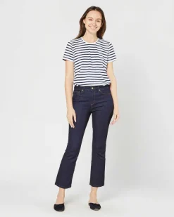 Short-Sleeved Relaxed Tee^Ann Mashburn Sale