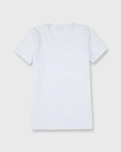 Short-Sleeved Relaxed Tee^Ann Mashburn Cheap