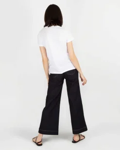 Short-Sleeved Relaxed Tee^Ann Mashburn Store