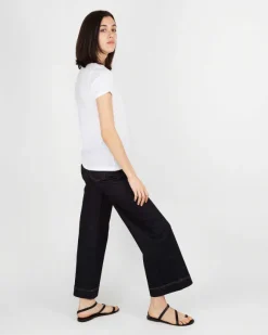 Short-Sleeved Relaxed Tee^Ann Mashburn Store