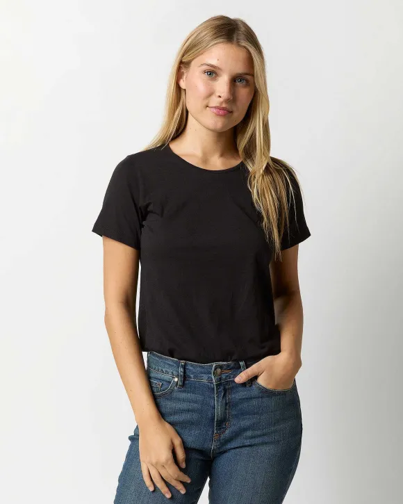 Short-Sleeved Relaxed Tee^Ann Mashburn Best Sale