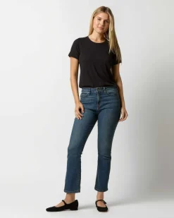 Short-Sleeved Relaxed Tee^Ann Mashburn Best Sale
