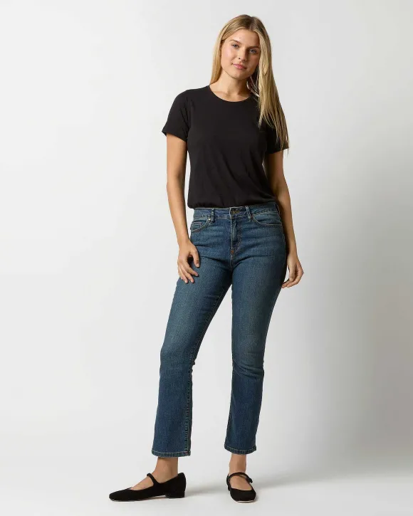 Short-Sleeved Relaxed Tee^Ann Mashburn Best Sale