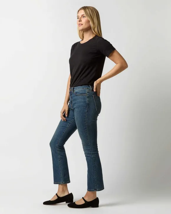 Short-Sleeved Relaxed Tee^Ann Mashburn Best Sale
