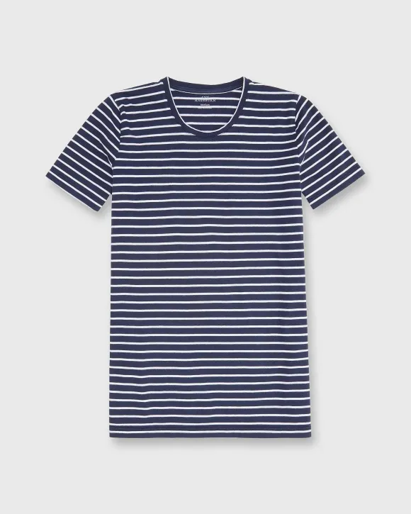 Short-Sleeved Relaxed Tee^Ann Mashburn Cheap