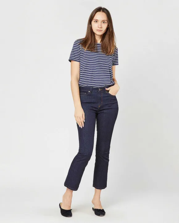 Short-Sleeved Relaxed Tee^Ann Mashburn Cheap