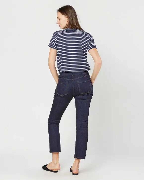 Short-Sleeved Relaxed Tee^Ann Mashburn Cheap