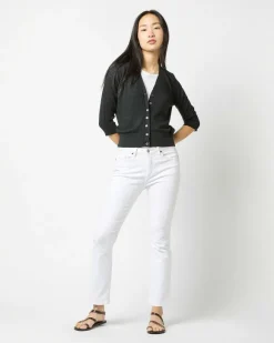 Short-Sleeved Rosie V-Neck Cardigan^Ann Mashburn Hot