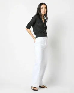 Short-Sleeved Rosie V-Neck Cardigan^Ann Mashburn Hot