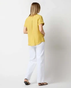 Short-Sleeved Safari Shirt^Ann Mashburn Cheap