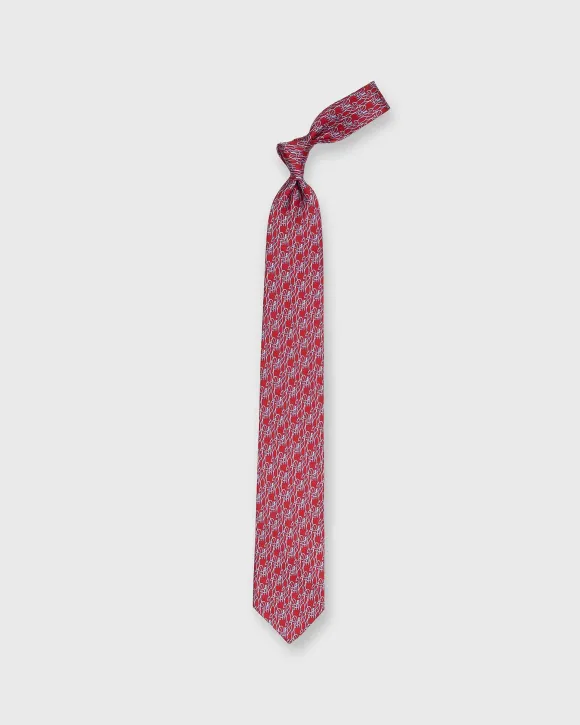 Silk Print Tie^Salvatore Ferragamo Sale