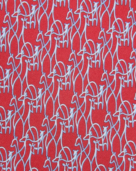 Silk Print Tie^Salvatore Ferragamo Sale