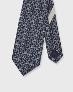Silk Print Tie^Salvatore Ferragamo Cheap