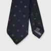 Silk Woven Club Tie^Sid Mashburn Clearance