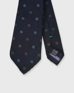 Silk Woven Club Tie^Sid Mashburn Clearance