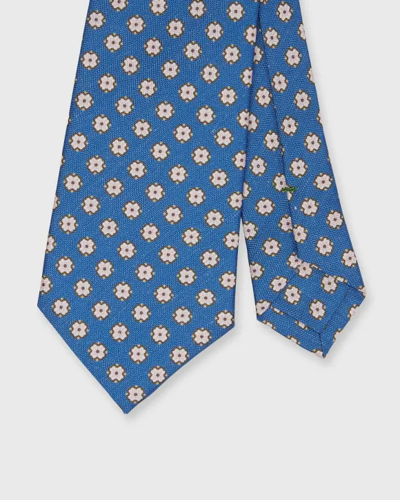 Silk/Linen Print Tie^Sid Mashburn Fashion
