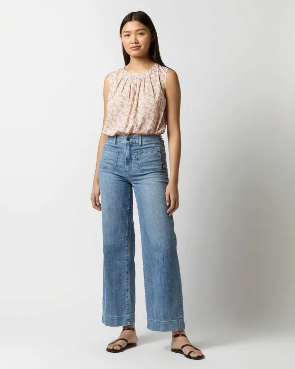 Sleeveless Lisette Top^Ann Mashburn Store