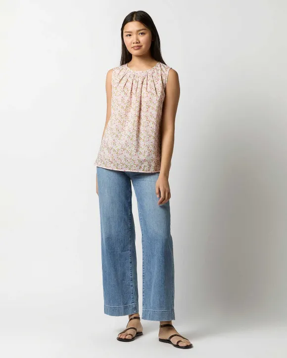 Sleeveless Lisette Top^Ann Mashburn Store
