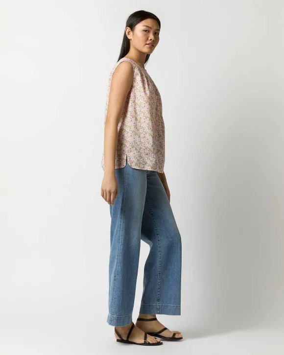 Sleeveless Lisette Top^Ann Mashburn Store