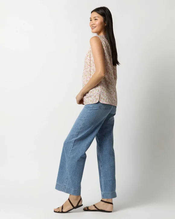 Sleeveless Lisette Top^Ann Mashburn Store