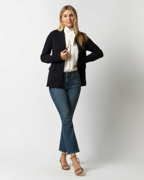 Sleeveless Tie-Neck Blouse^Ann Mashburn Online