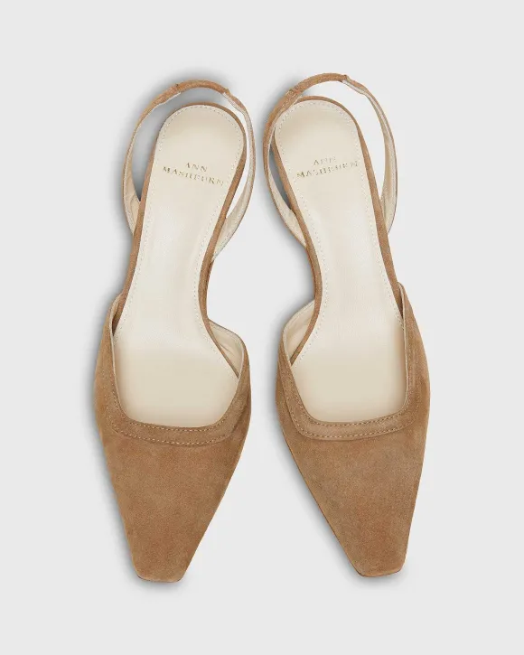 Slight Square Slingback^Ann Mashburn New