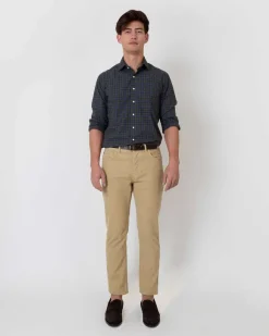 Slim Straight 5-Pocket Pant^Sid Mashburn Clearance