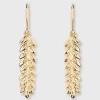 Small Wheat Charm Earrings^Aurélie Bidermann Flash Sale