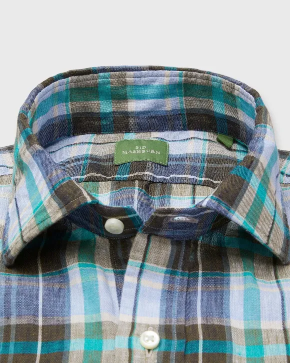 Spread Collar Popover Sport Shirt^Sid Mashburn Hot