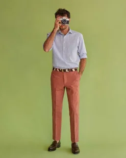 Spread Collar Popover Sport Shirt^Sid Mashburn Fashion