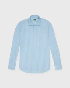 Spread Collar Popover Sport Shirt^Sid Mashburn Hot