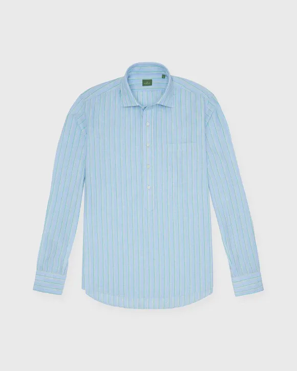 Spread Collar Popover Sport Shirt^Sid Mashburn Hot