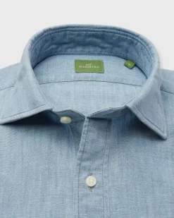 Spread Collar Sport Shirt^Sid Mashburn Fashion