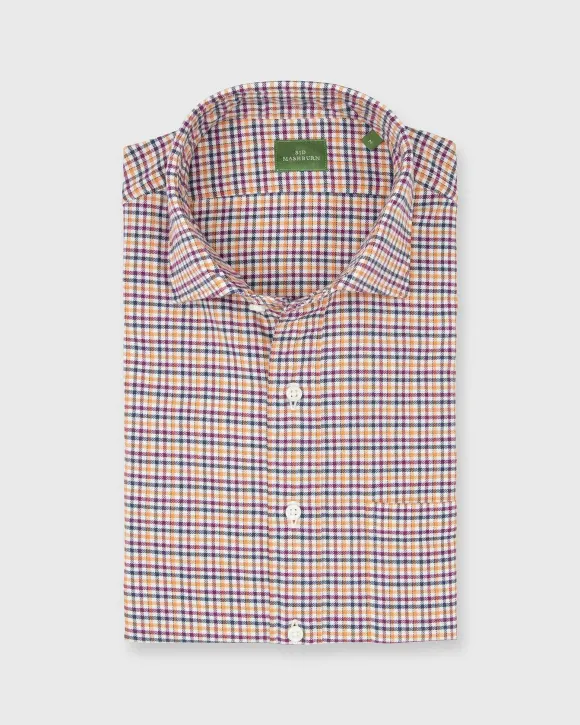 Spread Collar Sport Shirt^Sid Mashburn Best