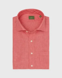 Spread Collar Sport Shirt^Sid Mashburn Best